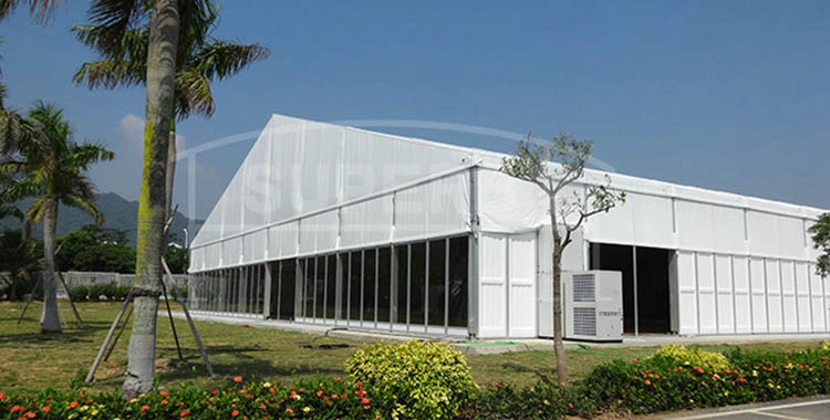 40*115m Huge exhibition tent with strong ABS walls [HS series]
