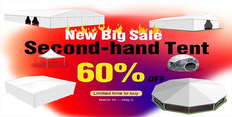 Big Sale For Second Hand Frame Tent