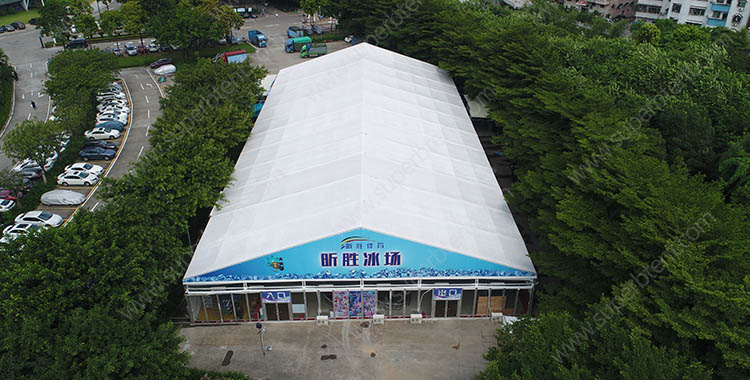 30x60m large aluminum sport event tent for indoor skating